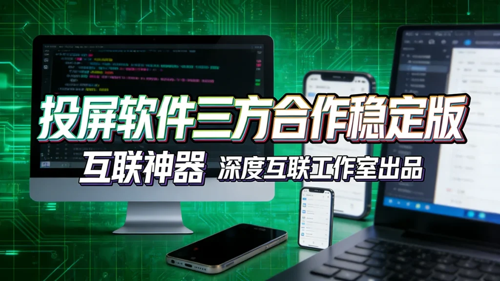 图片[3]-投屏软件｜手机连接电脑的投屏软件购买-深度互联