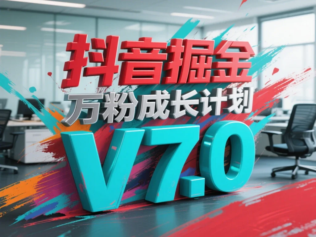 抖音掘金：抢占流量红利的千粉万粉成长计划 —— 全自动变现模式解析-深度互联